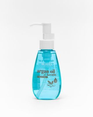Поживна арганова олія для відновлення пошкодженого волосся - BEAVER Repairing Argan Oil & Keratin Hair Oil 100 ml 3992602М фото