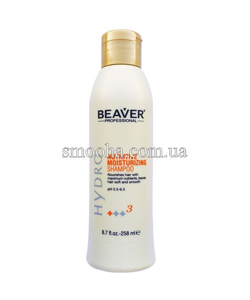 Питательный увлажняющий шампунь для волос - BEAVER Nutritive Moisturizing Shampoo 11141 фото