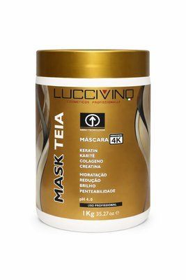 Холодне відновлення волосся LUCCIVINO MASK TEIA 1000 мл 160303 фото