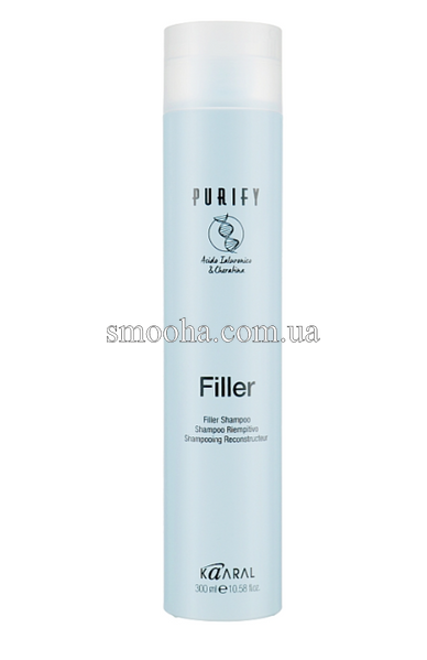 Kaaral Filler шампунь для волос с кератином и гиалуроновой кислотой 1255 фото