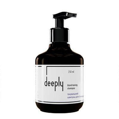 Тонувальний шампунь для блонду Deeply Blond Toning Shampoo, 250ml DP0022+250М фото