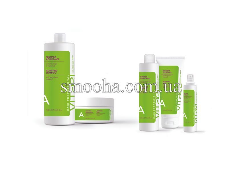 Шампунь VITAEL COLORED HAIR ACIDIFYING SHAMPOO для фарбованого волосся 300 ml VTL0003-300М фото