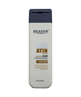 Кондиціонер з кератином BEAVER Keratin System Conditioner для густоти і потовщення волосся 19575М фото
