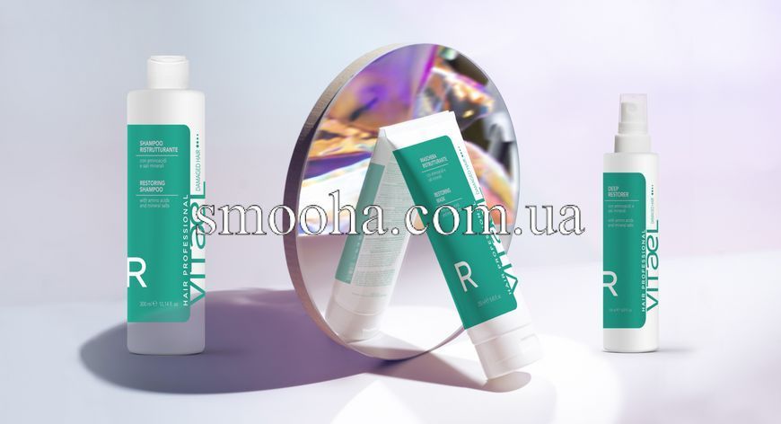 Шампунь восстанавливающий VITAEL DAMAGED HAIR RESTORING SHAMPOO для поврежденных волос 300 ml VTL0009-300М фото