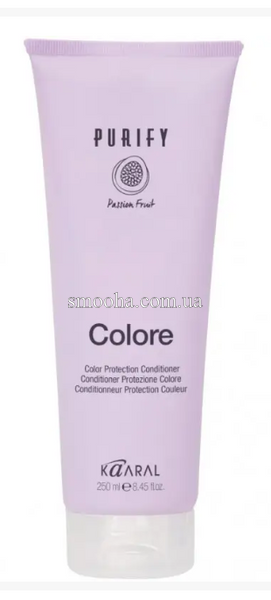 Kaaral Color Крем-кондиціонер для волосся "Захист кольору" з екстрактом маракуї, олією асаї та олією рисових висівок 1215N фото