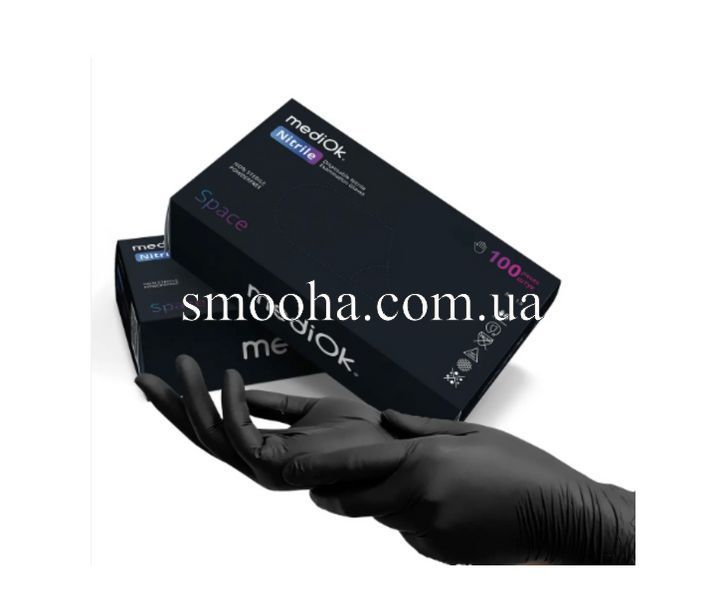 Рукавички MediOK Black S 170212 фото