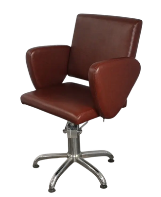 Парикмахерское кресло Roxie, Velmi (Крестовина, Silver, Пневматический) VM848+Cr_Si_Pn фото