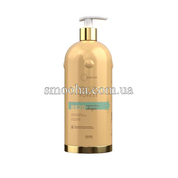 Хилатирующий шампунь для волос BRscience Amazon Forest BS20 Peptide Metal Shampoo for Hair 160345 фото