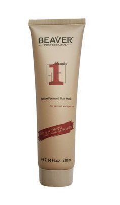 Зволожуюча експрес-маска BEAVER Active Ferment Hair Mask для сухого і неслухняного волосся BMR-0302М фото
