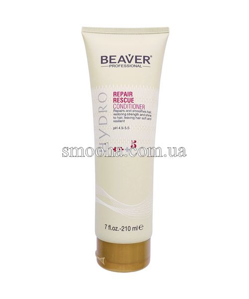 Кондиціонер BEAVER Repair Rescue Conditioner для інтенсивного відновлення пошкодженого волосся 11151 фото