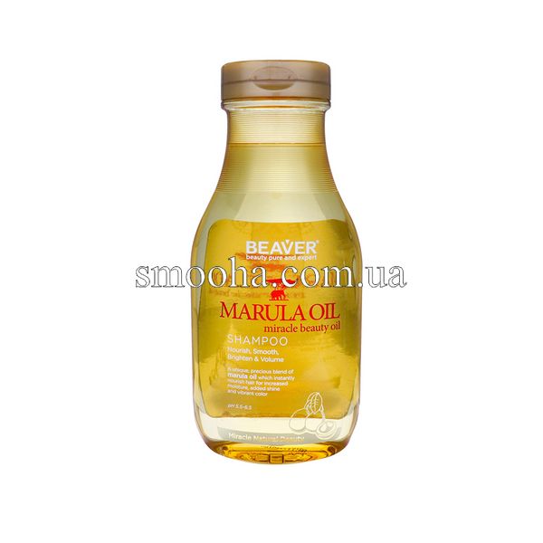 Питательный шампунь BEAVER Nourish Marula Oil Shampoo для сухих волос с маслом Марулы 220121202 фото