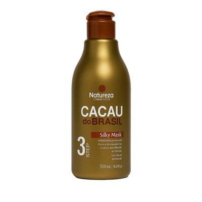 Маска для волосся Natureza Cosmeticos Cacau do Brasil Silky Mask (Step 3), 200ml NT00072+200 фото