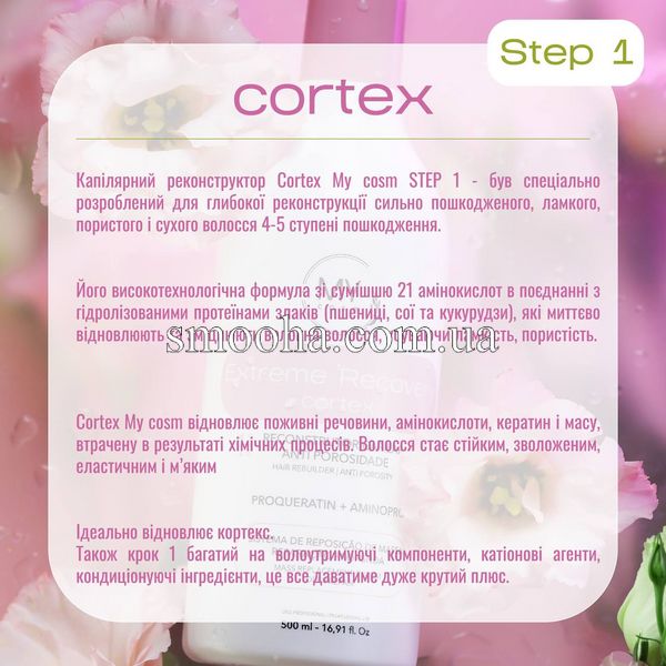 Набор холодного восстановления волос My cosmetics Extreme Recovery 500 ml /х2 160323 фото