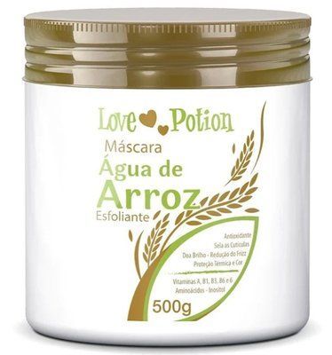 Маска для волос Love Potion M&aacute;scara &Aacute;gua de Arroz Esfoliante, 500 мл LP1000+500 фото