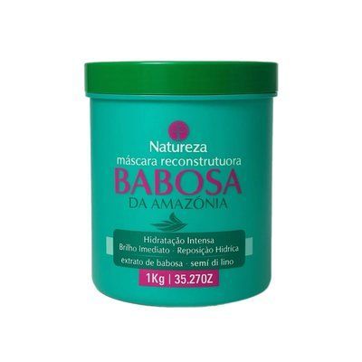 Маска для волосся Natureza Cosmeticos Babosa da Amazonia, 500ml NT00073+500 фото