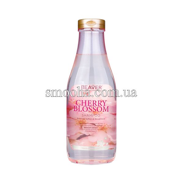 Шампунь для волосся BEAVER Cherry Blossom Shampoo для щоденного застосування з екстрактом квітів Сакури 220131102 фото