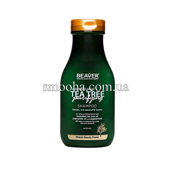 Шампунь BEAVER  Essential Oil of Tea Tree Shampoo для жирного волосся з олією Чайного дерева 220133502 фото