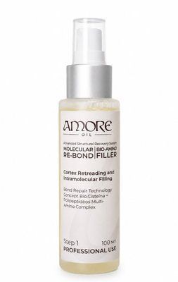Холодное восстановление Amore Oil BIO-AMINO FILLER, этап 1, 100 мл 170603 фото