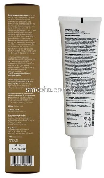 Энзимный пилинг TRICHOLOGY SCALP ENZYME SCALER PROF, 100 мл FF00041 фото