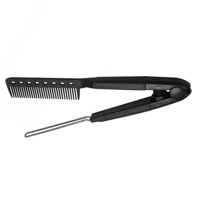 Hair Expert Hairbrush V Shaped METAL comb гребінець-затискач 160628 фото