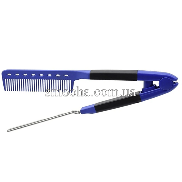 Hair Expert Hairbrush V Shaped METAL comb гребінець-затискач 160629 фото