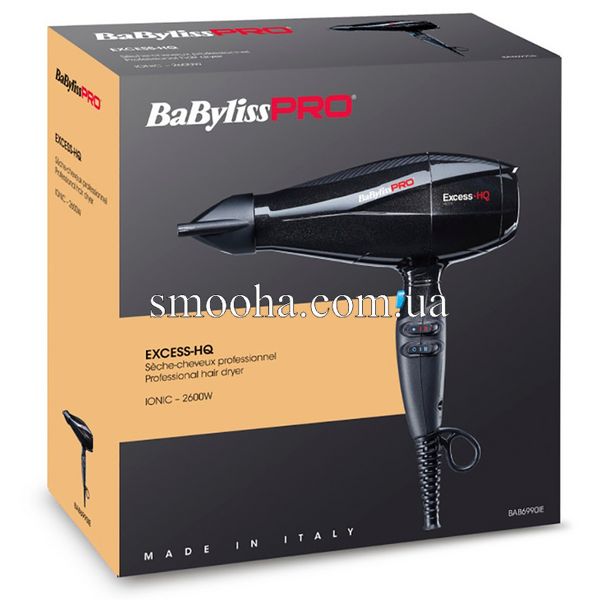 Фен для волос BaByliss PRO Excess-HQ BAB6990IE фото