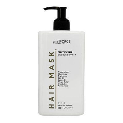 Відновлююча ліпідна маска для сухого волосся RECOVERY LIPID DISCIPLINE DRY HAIR, 500 ml FF00003-3 фото