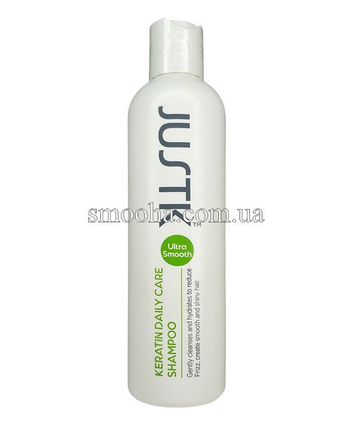 Кератиновый шампунь для волос JUSTK Keratin Daily Care для ежедневного ухода 30770 фото