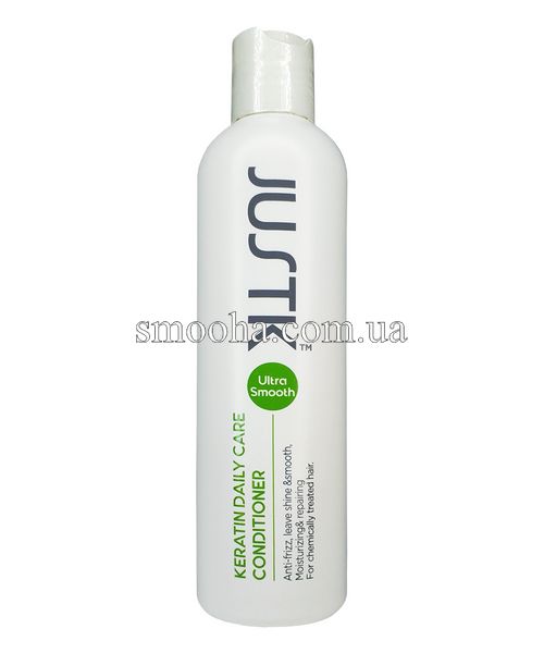 Кератиновый кондиционер для волос JUSTK Keratin Daily Care для ежедневного ухода 30787 фото