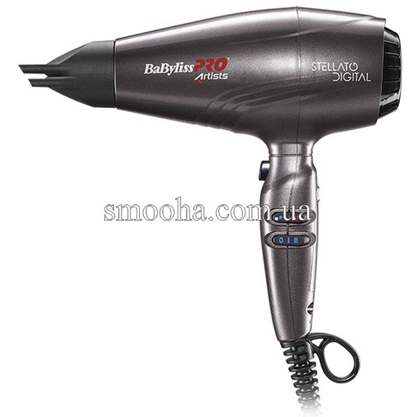 Профессиональный фен для волос BaByliss PRO Stellato Digital 4Artists BAB7500IE фото