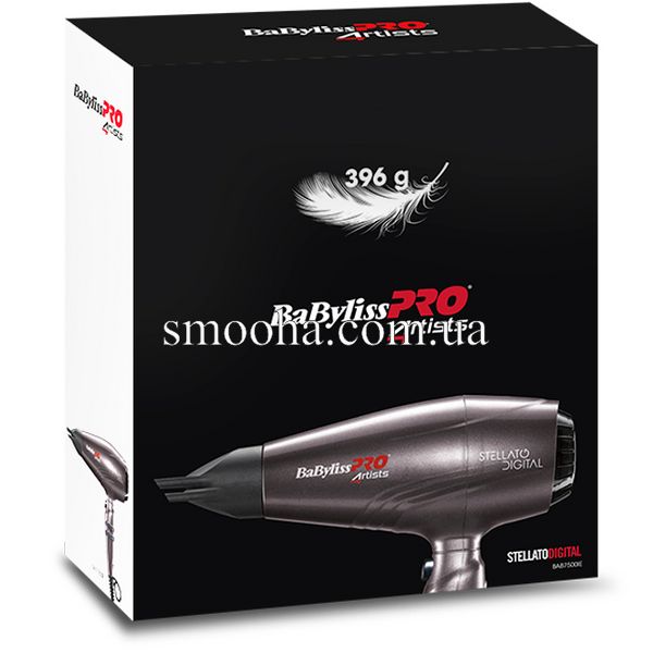 Професійний фен для волосся BaByliss PRO Stellato Digital 4Artists BAB7500IE фото