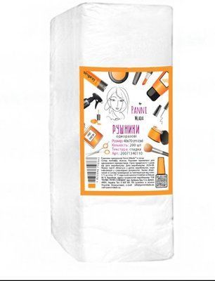 Рушники в пачці Panni Mlada 40х70 см (200 шт/пач гладка) 170806 фото