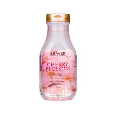 Шампунь для волосся BEAVER Cherry Blossom Shampoo для щоденного застосування з екстрактом квітів Сакури 350 ml 220129802М фото