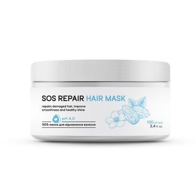 Маска для відновлення волосся Mycosm SOS-repair Hair Mask, 100 мл 170801 фото