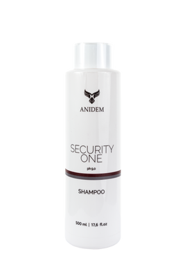 Шампунь глибокого очищення для волосся ANIDEM Security One PH 9.0, 500 ml 160676 фото