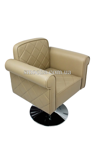 Парикмахерское кресло Ambassador Lux, Velmi (Крестовина, Silver) VM872+Cr_Si фото