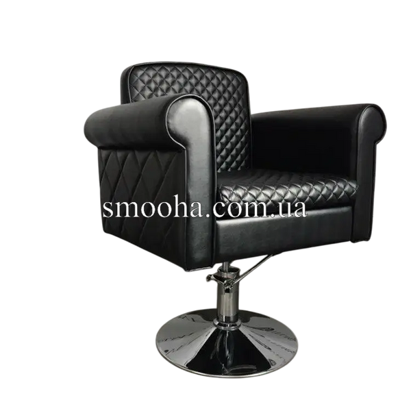 Парикмахерское кресло Ambassador Lux, Velmi (Крестовина, Silver) VM872+Cr_Si фото