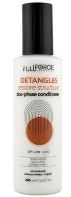 Несмываемый двух-фазный спрей кондиционер для волос DUO-PHASE CONDITIONER DETANGLES RESTORE STRUCTURE, 200 ml FF00029 фото