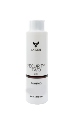 Шампунь глибокого очищення для волосся ANIDEM Security Two PH 8.0, 500 ml 160675 фото