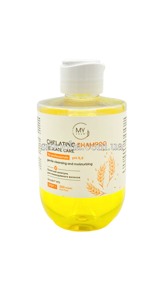 My cosmetics Хелатный шампунь для поврежденных волос PH 5.5 Chelating Shampoo Delicate care, Step 1 250 мл. 160526 фото